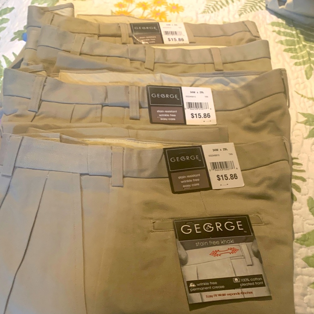 George Tan Chinos Versatile pleated front